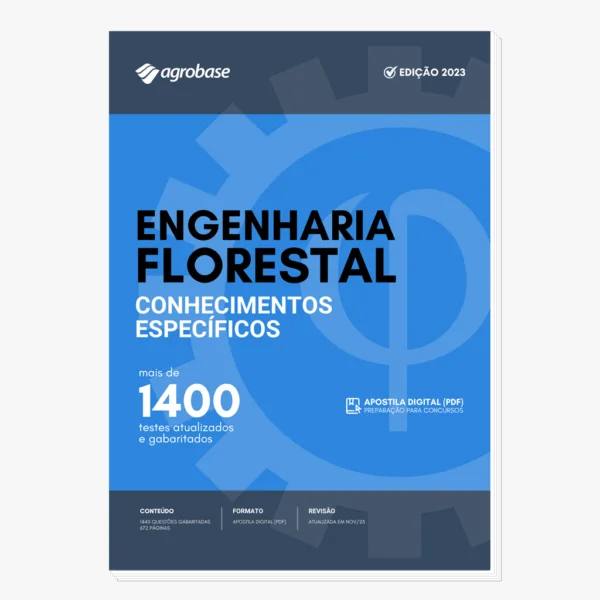Apostilas Concursos Engenharia Florestal (Kit Completo) - Image 3