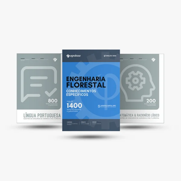 Apostilas Concursos Engenharia Florestal (Kit Completo)