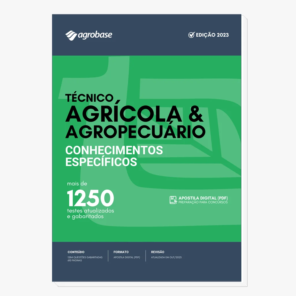 Apostilas Concursos Téc. Agrícola e Agropecuário (Kit Completo) - Image 3