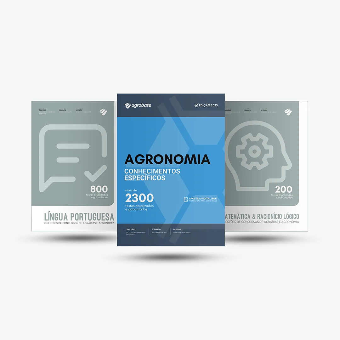 Apostilas Concursos Agronomia (Kit Completo)