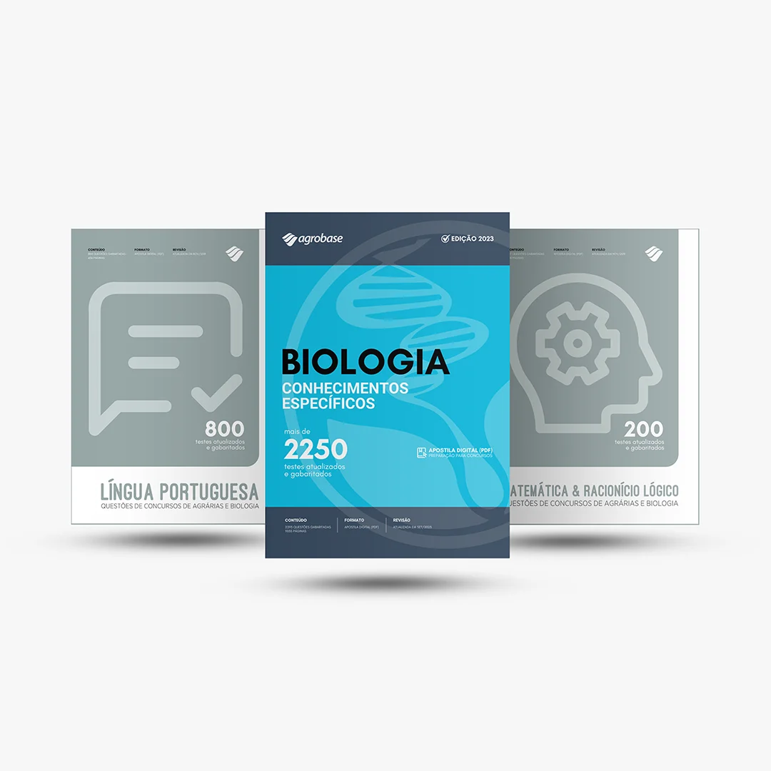 Apostilas Concursos Biologia (Kit Completo)
